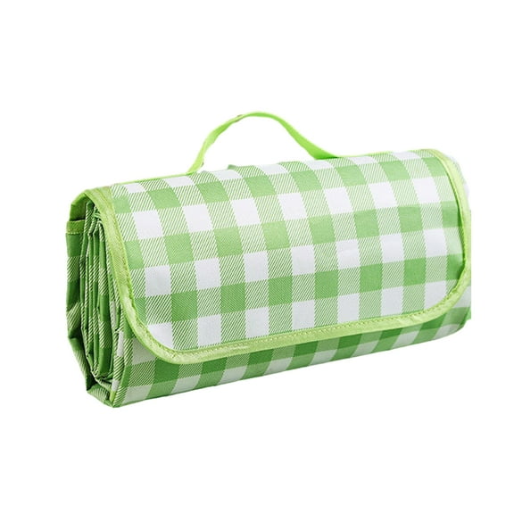 OIUR Picnic Mat Waterproof Moisture Proof Easy to Clean Portable Nonwoven Fabric Picnic Mat Folding Picnic Blanket