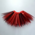 thumbnail image 2 of Zshosam Tulle Skirt Tutu Skirt Girls Elastic Ballet Dance Skirts Tulle Tutu (Red,2-8 Years), 2 of 7