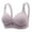 Gray, variant on Viikei Womens Plus Size Bra,Woman's Printing Gathered Together Large Size Daily Bra Underwear No Rims