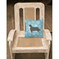 thumbnail image 2 of Carolines Treasures BB3519PW1818 Winter Snowflake Bernese Mountain Dog Fabric Decorative Pillow, 2 of 2
