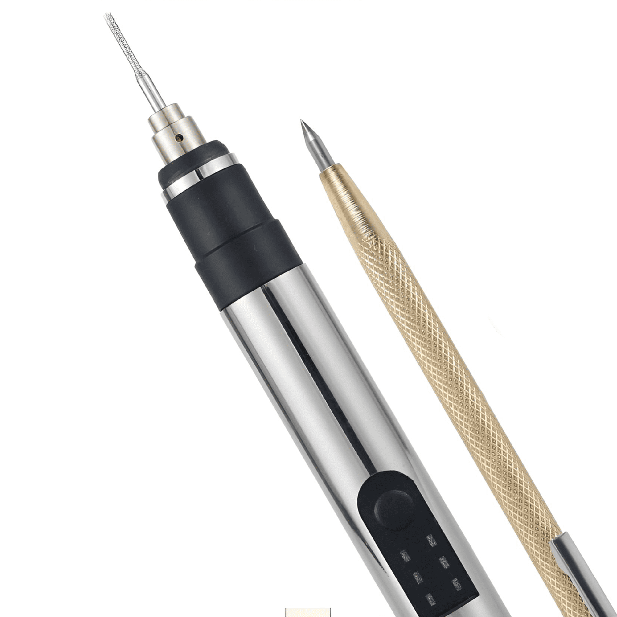 EXLEAF 2026 New Electric Engraving Pen Cordless Micro Carving Pen with 3 Adjustable Speed for Wood Carving, Diy Crafts, Detailing, Engraving, Jewelry Making.