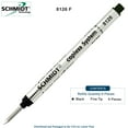 thumbnail image 3 of Schmidt 8126 Long Capless Rollerball Refill - Black Ink, Fine Point 0.6mm, 6 Pack (SC58123), 3 of 3