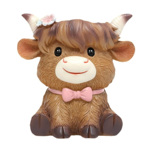 Pitycbo Cute Animal Planter Flower Pot Indoor Outdoor Plants Gift Resin Home Decor Planter Pots Plant Pot for Home Office Garden Lawn A