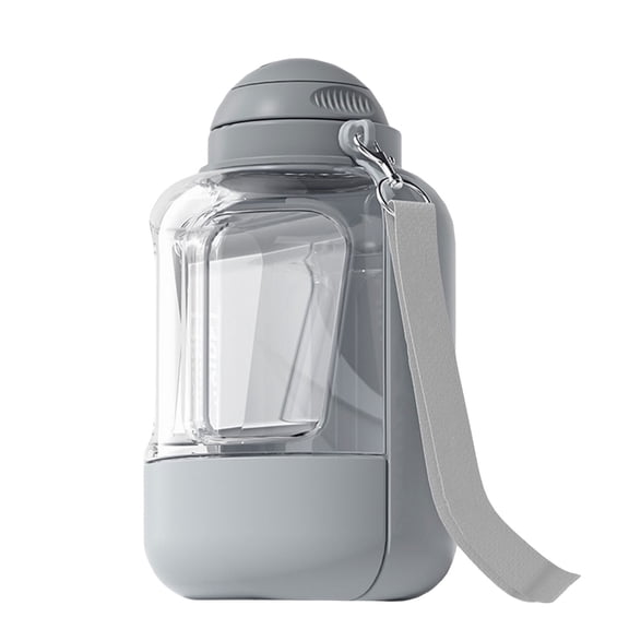 Convenient Dog Water Food Container Pet Drink Bottle Outdoor Water Dispenser Large Capacity Dog Walking Travel Dishware