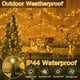 thumbnail image 4 of Luces navideñas Ollny 500 LED de 50 m con temporizador remoto de 8 modos IP44, 4 of 7