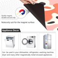 thumbnail image 2 of GZHJMY Cow Print Dishwasher Magnet Cover Dishwasher Front Door Cover Magnet Sticker, Trimmable Refrigerator Dishwasher Magnetic Decals Kitchen Appliance 20 x 26 Inches Home Decor, 2 of 6