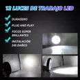 thumbnail image 4 of 2pcs Faros Auxiliares Led Para Moto Auto De Luz Spot Rgb 36w, 4 of 8