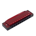 thumbnail image 4 of Diatonic Harmonica C Clave Clave precisa Material Premium Blues Harp Servicio de larga duración Diez orificios 11 Tornillos de sellado para principiantes sidaley OD010837-00, 4 of 7