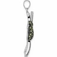 thumbnail image 2 of Sterling Silver Blk/White Rh-Plated Multicolor Cz Hummingbird Pendant (36.37 X 23.55) Made In China -Jewelry By Sweet Pea, 2 of 7
