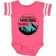 thumbnail image 3 of Inktastic Grandma's Hiking Buddy with Mountains and Trees Boys or Girls Baby Bodysuit, 3 of 5