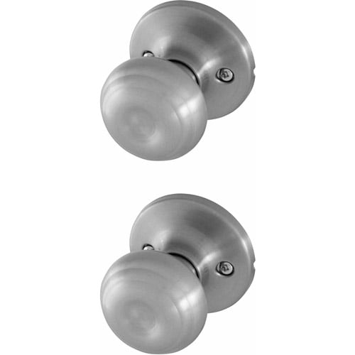 Honeywell Classic Passage Door Knob, Satin Nickel