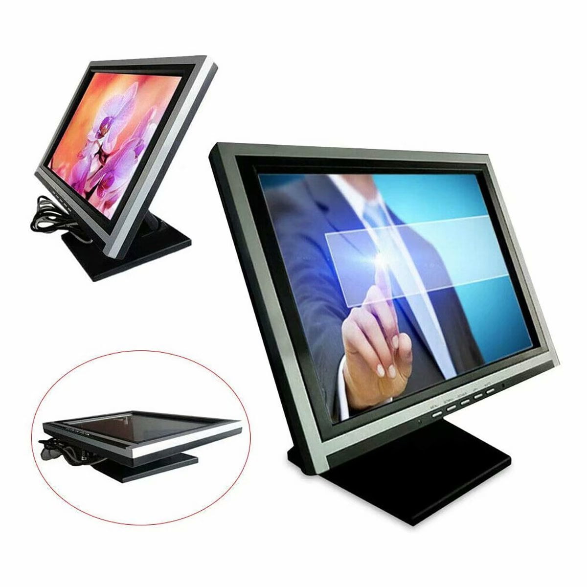 15" Touch Screen Lcd Monitor is designed for POS 