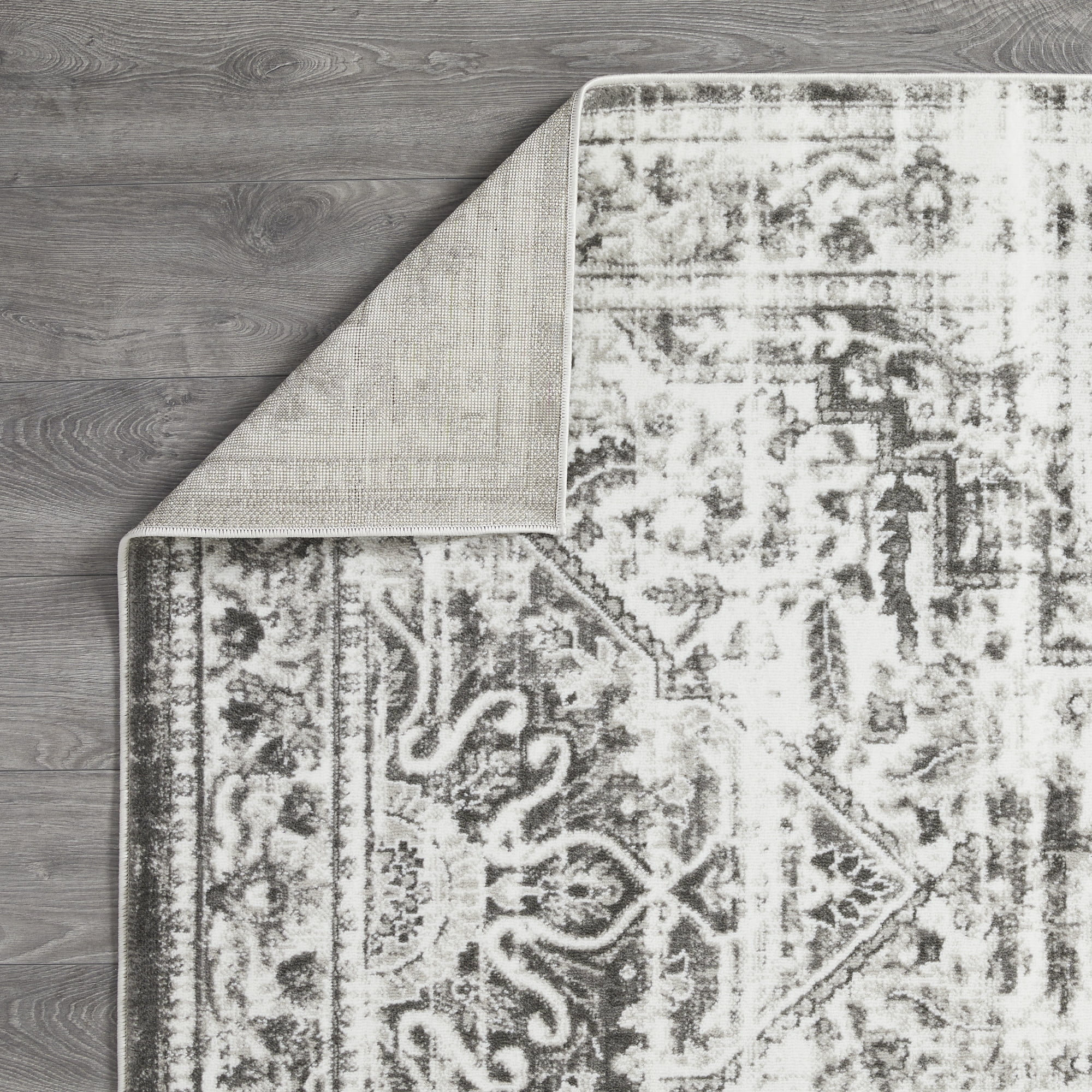 Loomaknoti Rhane Aliziaz 4' x 6' Ivory Oriental Indoor Polypropylene Area rug