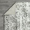 thumbnail image 6 of Loomaknoti Rhane Aliziaz 4' x 6' Ivory Oriental Indoor Polypropylene Area rug, 6 of 9