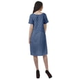 thumbnail image 6 of Moomaya Short Sleeve Dresses Women Scoop Neckline Printed Dresses With Pockets, 6 of 6