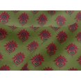 thumbnail image 4 of oneOone Viscose Jersey Fabric Floral Block Printed Fabric 1 Yard 60 Inch Wide, 4 of 5