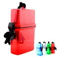 thumbnail image 1 of OULII Weatherproof Protective Case Storage Box ABS Red for Outdoor Enthusiasts Swimming 1Set, 1 of 8