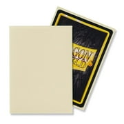 Arcane Tinmen ATM11017 Dragon Shield Card Sleeves, Matte Ivory - 100 Count
