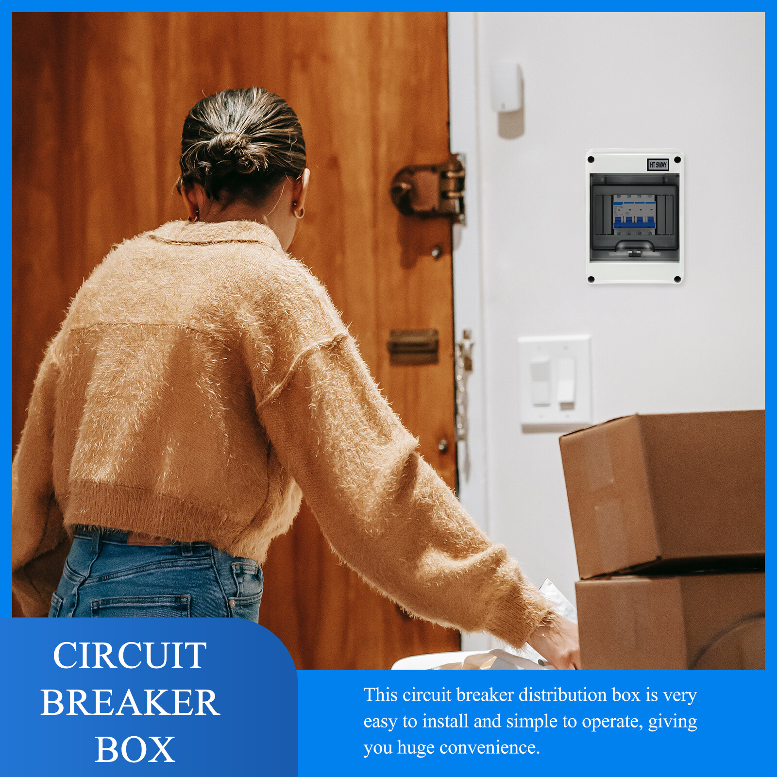 Circuit Breaker Box Circuit Distribution Box Circuit Breakers Protection Box