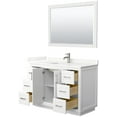 thumbnail image 3 of Wyndham Collection Wcf292948s-Qtz-Unsm46 Miranda 48" Free Standing Single Basin Vanity Set, 3 of 7