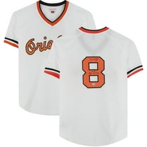 Cal Ripken Jr. White Baltimore Orioles Autographed White Mitchell & Ness Replica Jersey with "2007 Hall of Fame" Inscription - Fanatics Authentic Certified