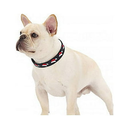 UPC: 0849913058384 | Halo Santa Hat Leather Dog Collar Large