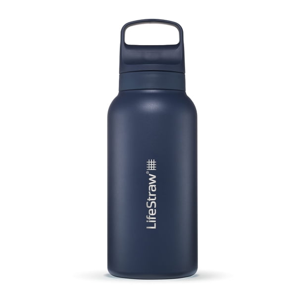 Botella con Filtro de Agua LifeStraw Go Serie 1L Acero Inoxidable