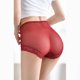 thumbnail image 2 of Gibobby Panty Microfibra con Encaje Ropa interior elástica cintura para mujer, bragas suaves altas, bragas sexis encaje flores para mujer, Bikini bordado, bragas para mujer（Vino， L), 2 of 5