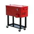 thumbnail image 1 of Outsunny 80 Quart Rolling Cooler, 1 of 2