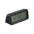 thumbnail image 5 of Car Clock Solar Power Temperature Humidity Gauge Backlight Dashboard Clock, 5 of 6