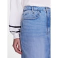 thumbnail image 4 of Scenario Women's Denim Skirt, Sizes 0-20, 4 of 5