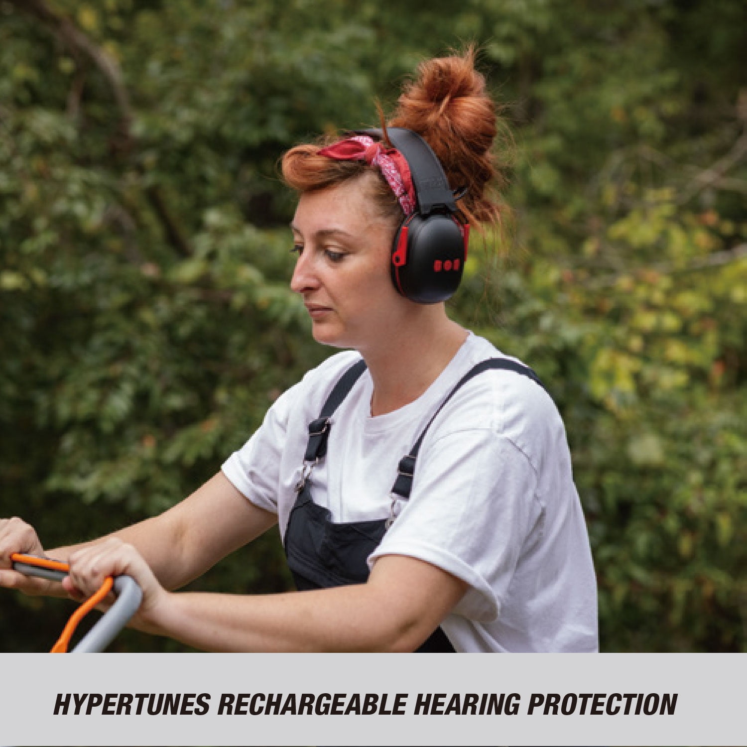 Hyper Tough Hypertunes Bluetooth Rechargable Lithium-Ion Headphones