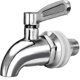 thumbnail image 2 of Beverage Dispenser Replacement Spigot,oak Leaf Stainless Steel Spigot Polished Finished, Dispenser Replacement Faucet, 2 of 5