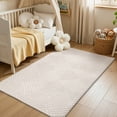 thumbnail image 4 of Findosom 3'x5' Soft Cozy Fluffy Rugs Non Slip Washable Modern Geometric Area Rug High Low Pile Stain Resistant Contemporary Carpet for Living Room Bedroom Dining Room, 4 of 8