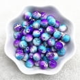 thumbnail image 5 of New 4/6/8/10mm Pattern Round Glass Beads Loose Spacer Beads for Jewelry Making DIY Bracelet Necklace Accessories, 5 of 5
