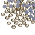 thumbnail image 1 of Uxcell Hotfix Rhinestones Flatback Crystal Glass Gems for Craft Clothes DIY Decoration Crystal Yellow 1.6mm, 1 of 5