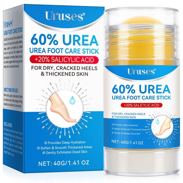 Crema para pies Uruses Urea 60% con ácido salicílico 2% eliminador de callos