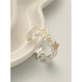 thumbnail image 3 of 1pc New Style Simple & Cute Colorful Heart Shaped Copper Joint Ring Suitable For Daily Wear By Women, 3 of 4