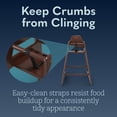 thumbnail image 4 of Foundations NeatSeat Wooden High Chair for Toddlers, Stackable, 3-Point Harness, Natural Finish, 4 of 7