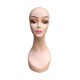 thumbnail image 2 of Cabeza de maniquí calva para mujer, modelo de entrenamiento portátil con soporte para peluca de maquillaje Estilo B, 2 of 9