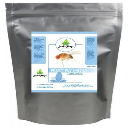 THE BEST HYDEI FRUIT FLY FOOD MEDIA (1.5 lbs/1.35 Quarts - makes 10 fruit fly (Best Solution For Fruit Flies)