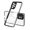 Black, variant on SaniMore for Samsung Galaxy A53 5G Case Slim Transparent [Not Yellowing Technology], Rugged PC & TPU Bumpers Built-in Detachable Lens Protector Shockproof Protective Cover, Purple