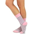 thumbnail image 3 of TeeHee Fashion Wool Boot Crew Socks for Women and Men 3-Pair Pack (Women-Houndstooth), 3 of 4