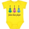 thumbnail image 3 of Inktastic Bass Player Kids Future Boys or Girls Baby Bodysuit, 3 of 5