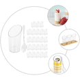 thumbnail image 2 of 24 Sets of Multi-function Dessert Cups Delicate Mousse Cups Transparent Tiramisu Cups, 2 of 4