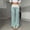 Light Green, variant on Delayuji Women's Wide Leg Pants Fitness Yoga Pants Stretchy Bell Bottoms Leggings Roll Over Pants