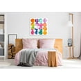 thumbnail image 2 of Epic Art 'Spring Dots Crop with White Border' by Elyse DeNeige, Acrylic Glass Wall Art, 36"x36", 2 of 3