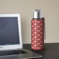 thumbnail image 5 of Christmas 20oz Stainless Steel Thermal Bottle with Tea Filter and Cup Lid, Vacuum Insulated Coffee Mug with 316L Inner Liner, Leakproof Travel Thermos for Office, Commute & Outdoor, 5 of 7