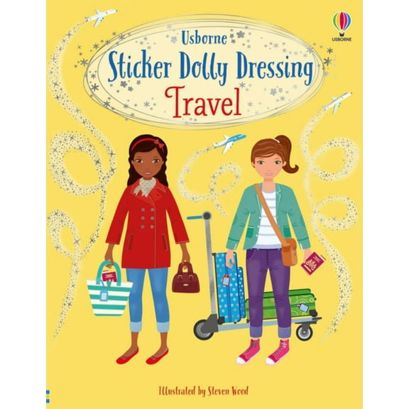 Sticker Dolly Dressing Travel (Paperback)