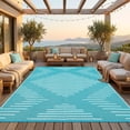 thumbnail image 1 of Outdoor Rug Waterproof Reversible Plastic Straw Outdoor Rug Fold Portable Camping Picnic Carpet Mat Indoor Outdoor Rug for Backyard RV Mat Open Living Room Outside, 1 of 13